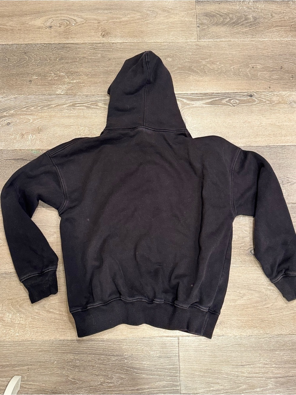 Hours Black Men's Pullover Hoodie - Classic Comfort 1216 - Picture 2 of 3